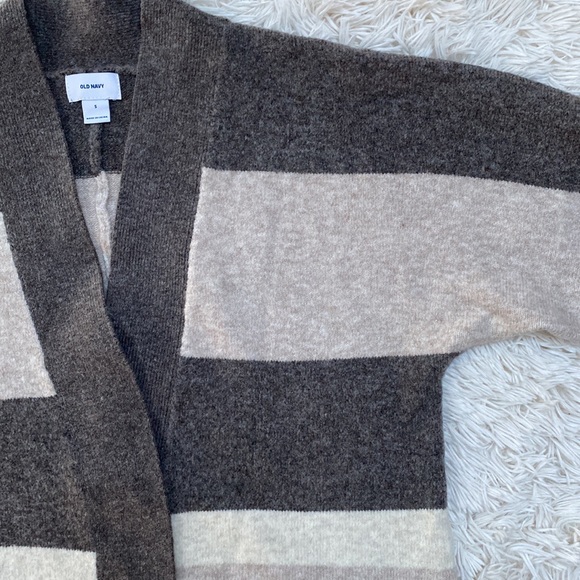 Old Navy Open Cardigan 💗 Brown & Tan - Picture 7 of 12